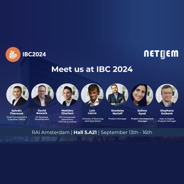 Meet Netgem at IBC 2024